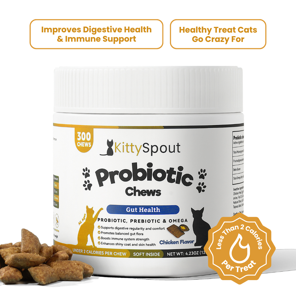 KittySpout Probiotic Chews - 30 Day Supply
